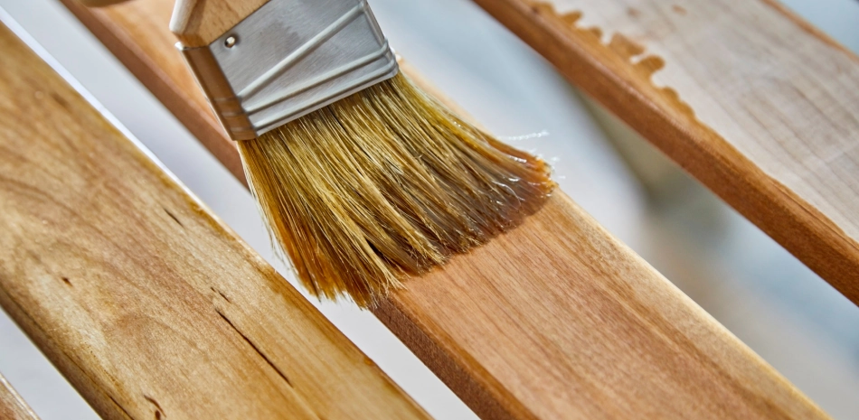 wood staining
